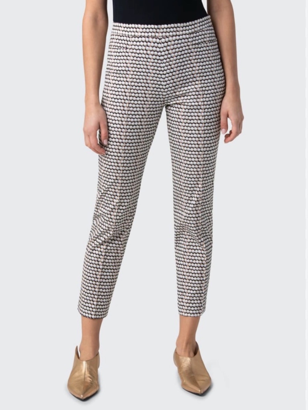 AKRIS PUNTO
Franca Parasol Print Cropped Pants